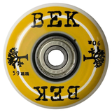 BEK - 59MM/92A - WHITE BULLET WHEEL (4-Pack)
